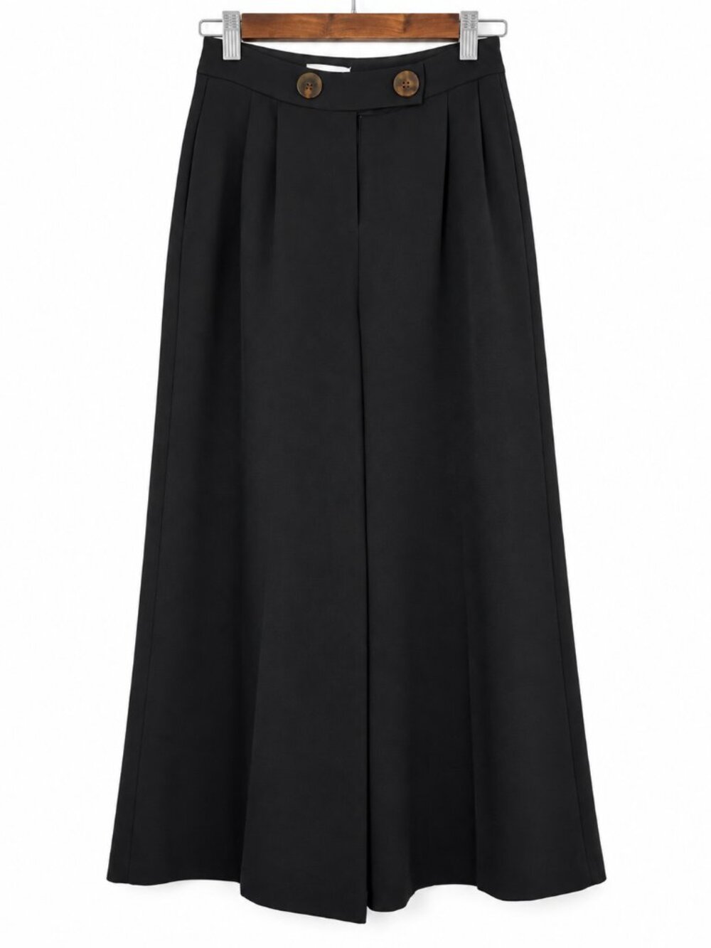 Topshop Tailored Black culottes